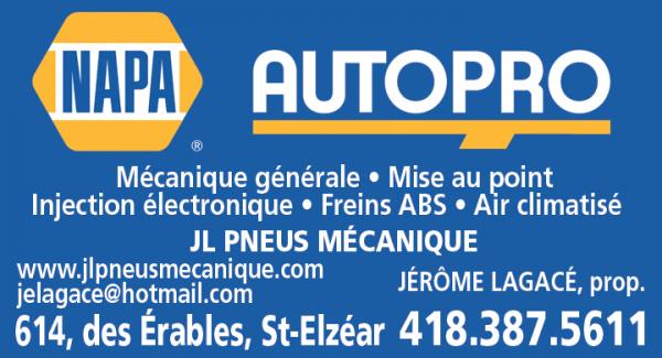 Autopro J.L. Pneus et mécanique inc.